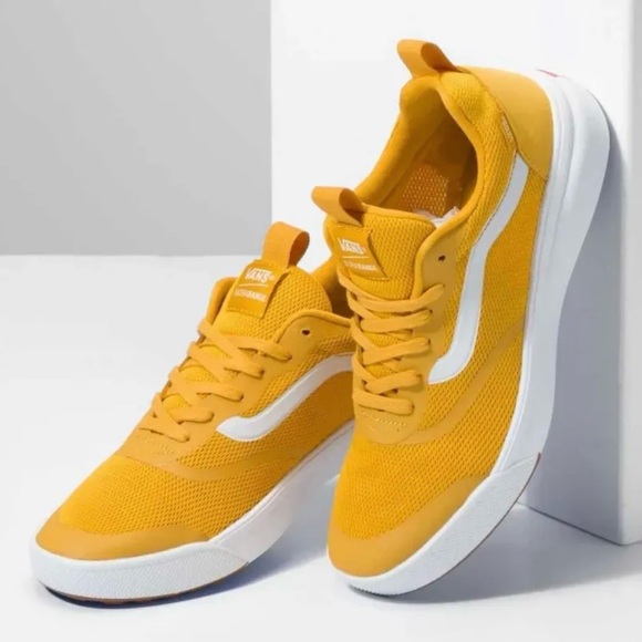 Vans Other - Vans Men's Ultrarange Vibrant Yellow/mustard Sneakers